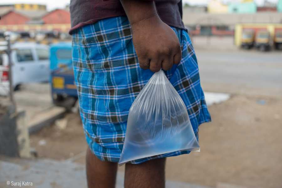 Buying water for use in the toilets is common (Image Source: Suraj Patra)