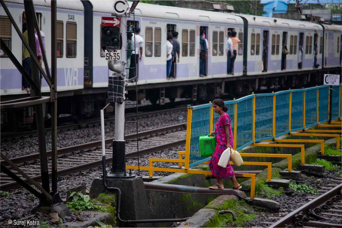 Lack of piped water leading to search for water 