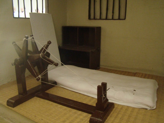 Bappu's room and cottage in his ashram at Wardha, Maharashtra