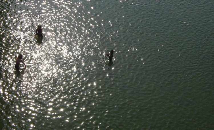 The Ganga at Kachla, Uttar Pradesh