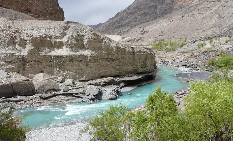 The Indus river