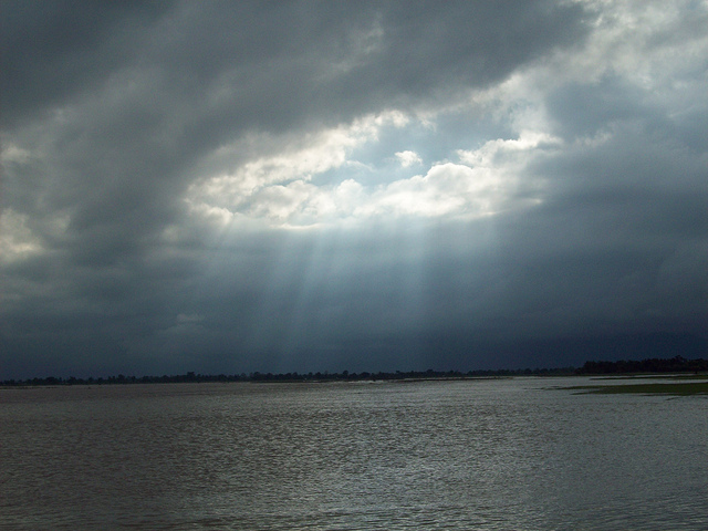 Floods in Simen River