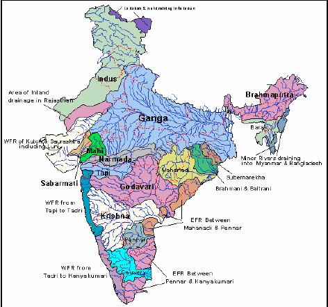 Climate change map