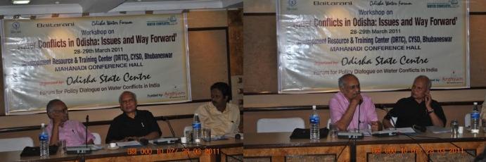 Proceedings of 'Water Conflicts in Odisha: Issues and way forward' - Organised by Odisha State Centre of the ‘Forum for Policy Dialogue on Water Conflicts in India’ - 28th - 29th March 2011, Bhubaneswar