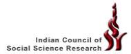 Indian Council of Social Science Research (ICSSR)