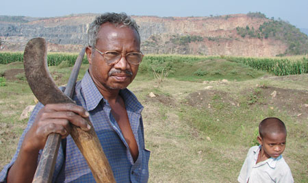 Muchika Challabi of Chengudapalli village in Polavaram says his claim to forest title was rejected for no reason (Photographs: Richard Mahapatra).