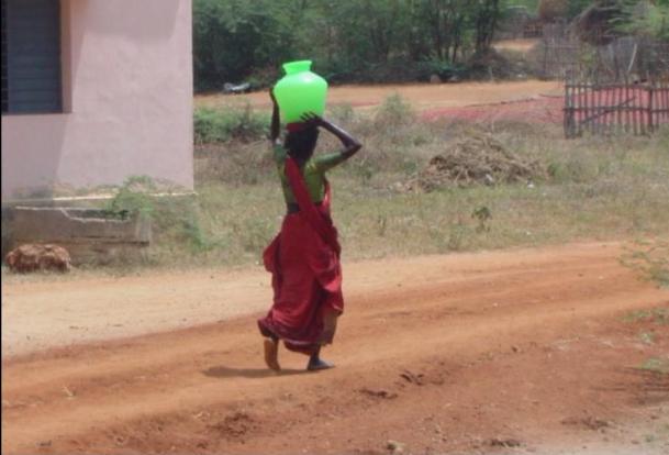 Women carrying water