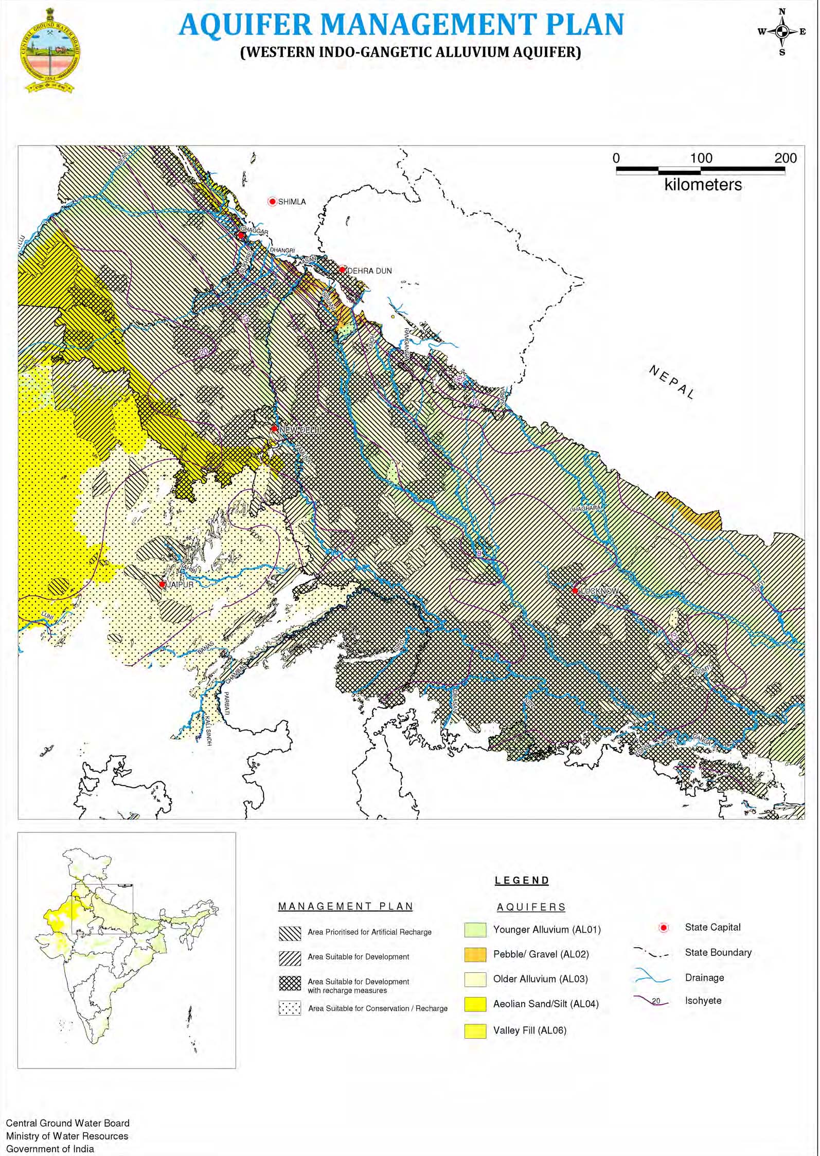 Aquifer management plan