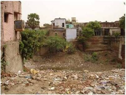 The Brahma kund before the Braj Foundation took up its renovation. (Image source: Braj Foundation)