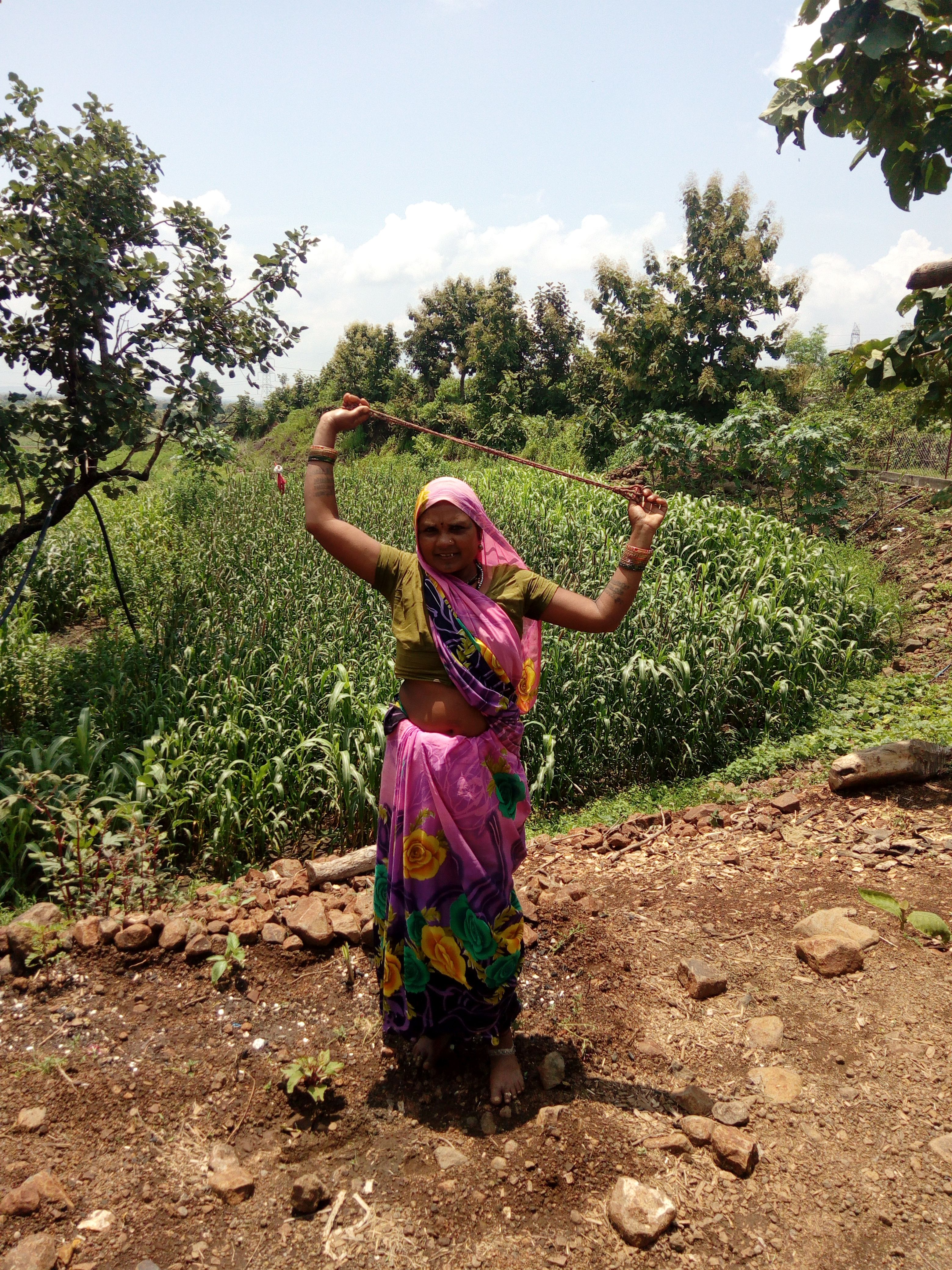 Women like Budi Bai from the village are protecting indigenous seeds that are on the verge of extinction while they are still available (Image: Majlis) 