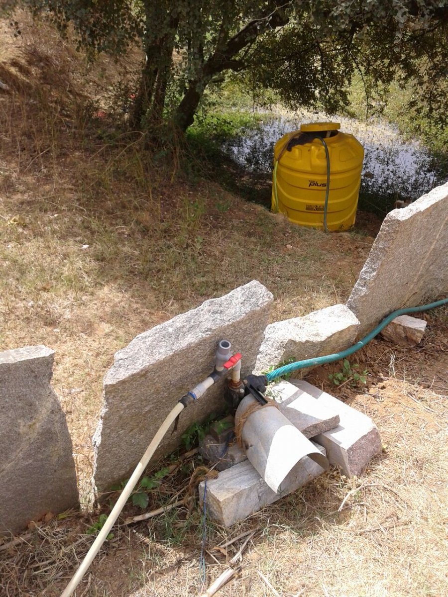 Wastewater from the RO plant gets diverted to a nearby brick kiln.