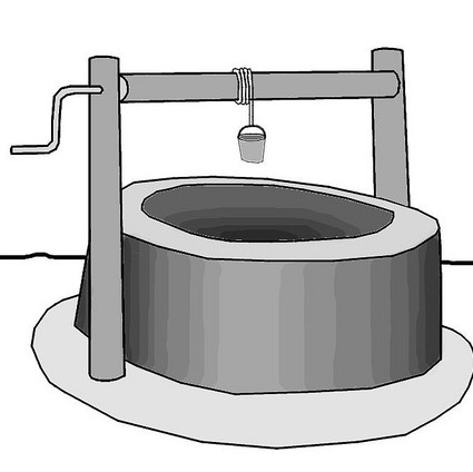 Open well. Illustration by Sourabh Phadke, courtesy India Water Portal on Flickr