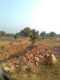 The digging of canals in valni village