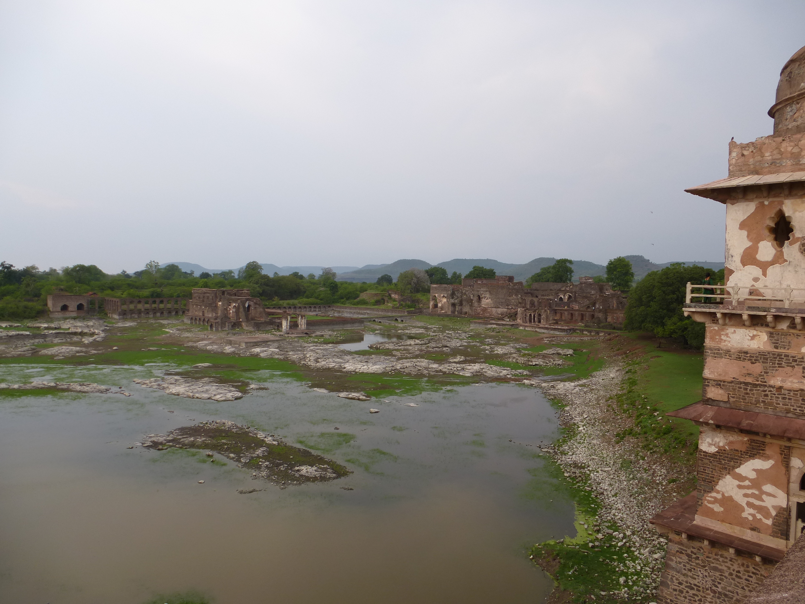 Munja Talab as seen from Jahaj Mahal