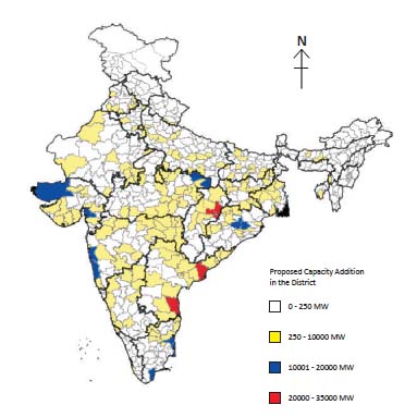 Districtwise capacity