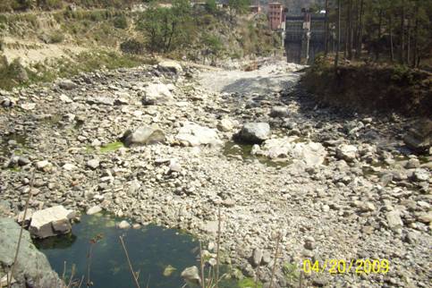 Dired Ganga after Maneri Bhali