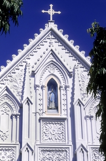 Our lady of health Velanganni, detail 