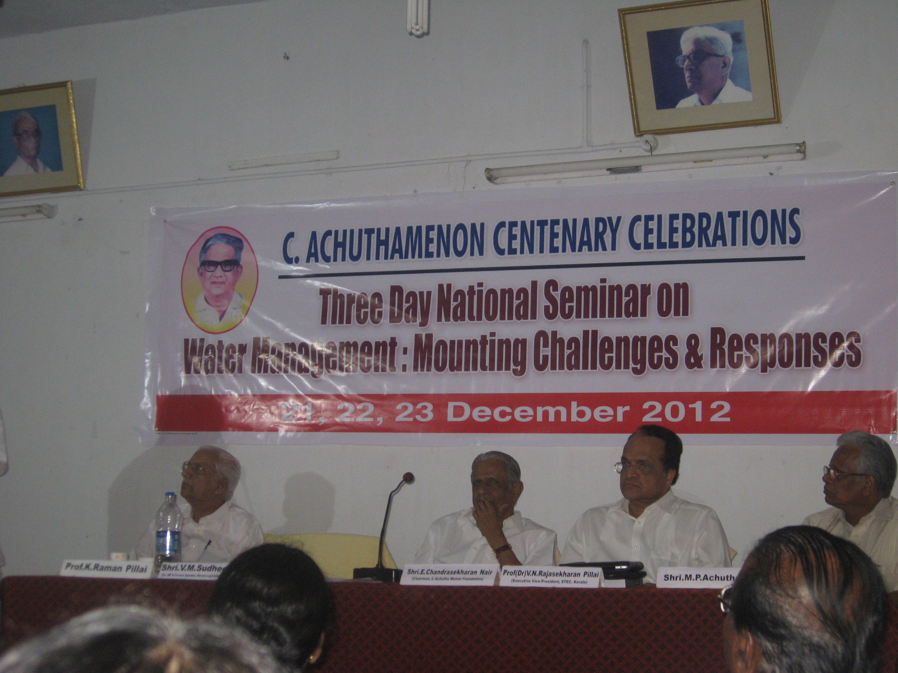 Seminar on water management