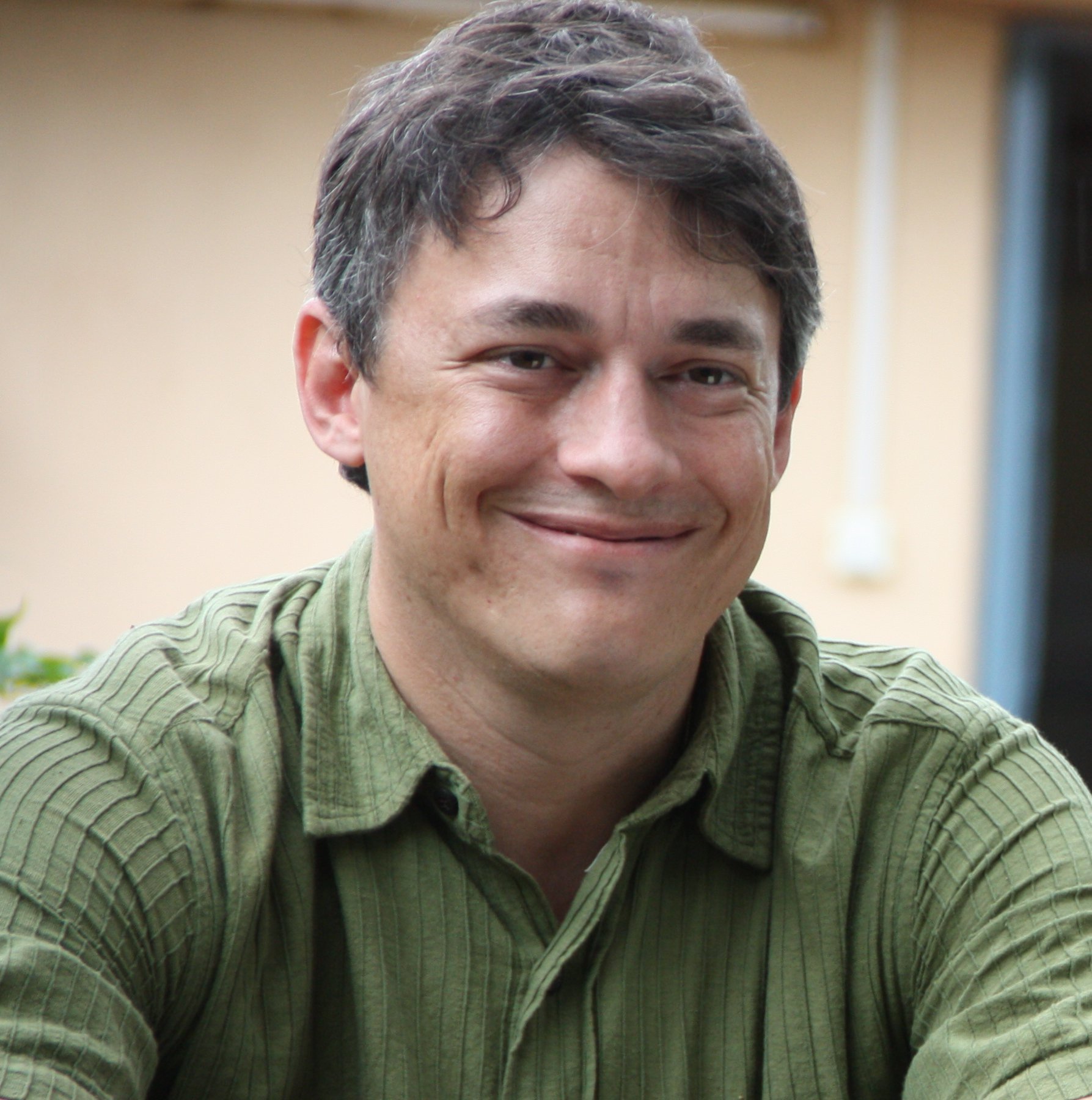 Dr. Jared Buono speaks about Meghalaya's springs (Photo: Jared Buono)