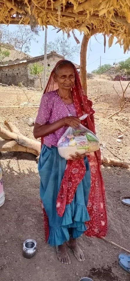 Providing ration support to communities (Image: INREM)