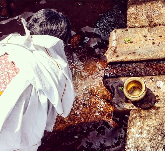 Halla Paruva (Water Worship) in Joni Halla, Horasholai, a Badaga settlement (Image credits: Keystone Foundation)