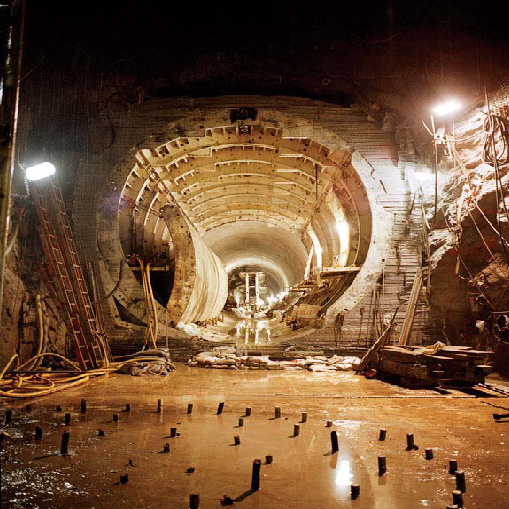 New York is building the biggest tunnel ever imagined to discharge the black sewage of city into the already contaminate harbour so most cities in the world has imitating the Roman cloaca's.