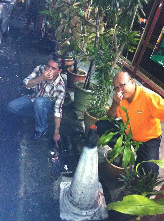 Open putrid contaminant storm water sewage is used in Asia and others part of the world