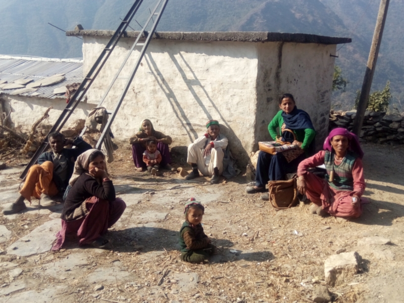 The sharecroppers of the land that will be submerged by the dam.