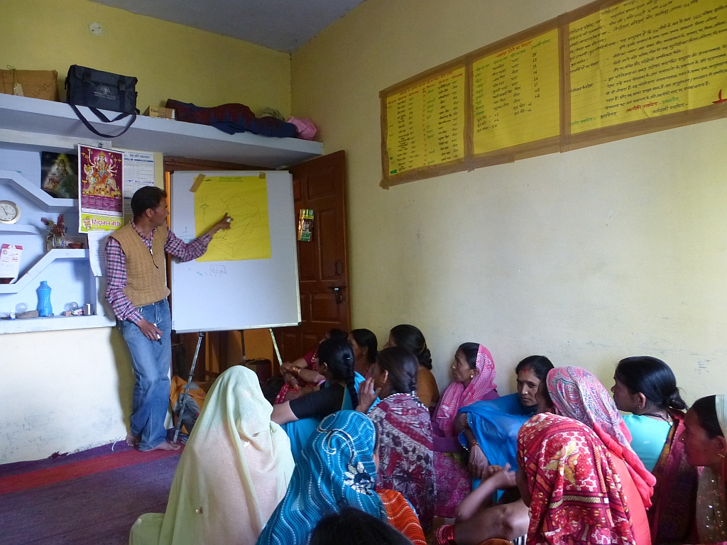 Pan Singh at a spring committee meeting