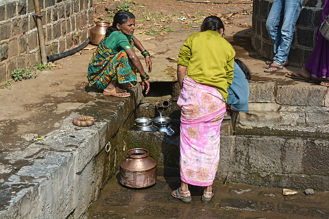 We need to look at the 'water footprint' each individual leaves while measuring water use. (Source: IWP Flickr photos)