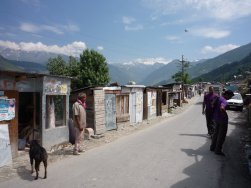 Shops in potentially dam affected area