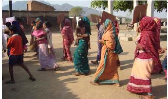 World Water Day-2011 Celebration: In Rural Village at Alanda