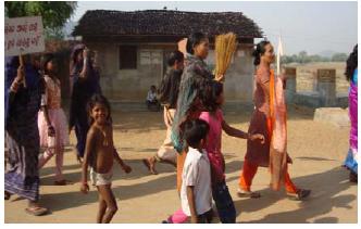 World Water Day-2011 Celebration: In Rural Village at Alanda