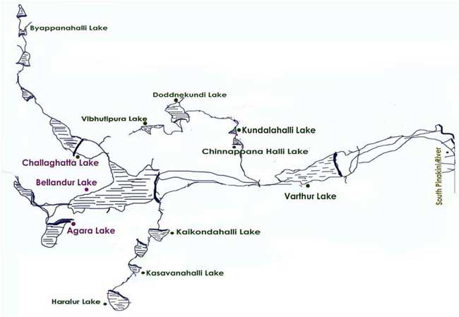 Old records show that the lake is a part of a chain of reservoirs (Source: ENVIS)