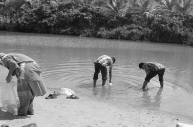 water sampling