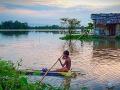 Life during floods in Assam (Image Source: Kausika Bordoloi via Wikimedia Commons)