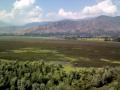 Wular lake seen from Saderkote Park. (Source: Wikipedia)