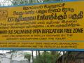 An open defecation free zone in Salem (Source: IWP Flickr photos)