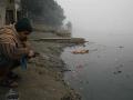 Yamuna river in Delhi