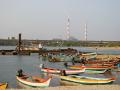 Chennai coast on a busy day.