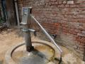 A hand pump in New Delhi