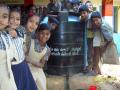 A rainwater harvesting set up in a school in Chickmangalur district (Source: IWP Flickr photos)