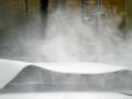 Fly-ash dust at CSEB thermal power plant in Korba.