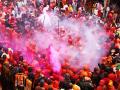 Holi being celebrated (Source: Wikimedia Commons)