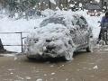 Foam from lake engulfs vehicles in Bangalore. Source: Yoga Priya