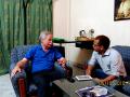 In conversation with Dr Molden (Source: Monoj Gogoi)