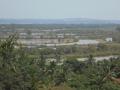 Aerial view of Khazan seen in Zuari river