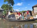 Locals provide aid to people hit by floods in Bihar