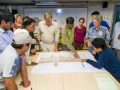 Dr. Pandey in discussion with other members of the expedition. Image credit: India Science Wire