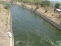 Irrigation canal from the Bhima dam. (Source: Nvvchar on Wikipedia) 